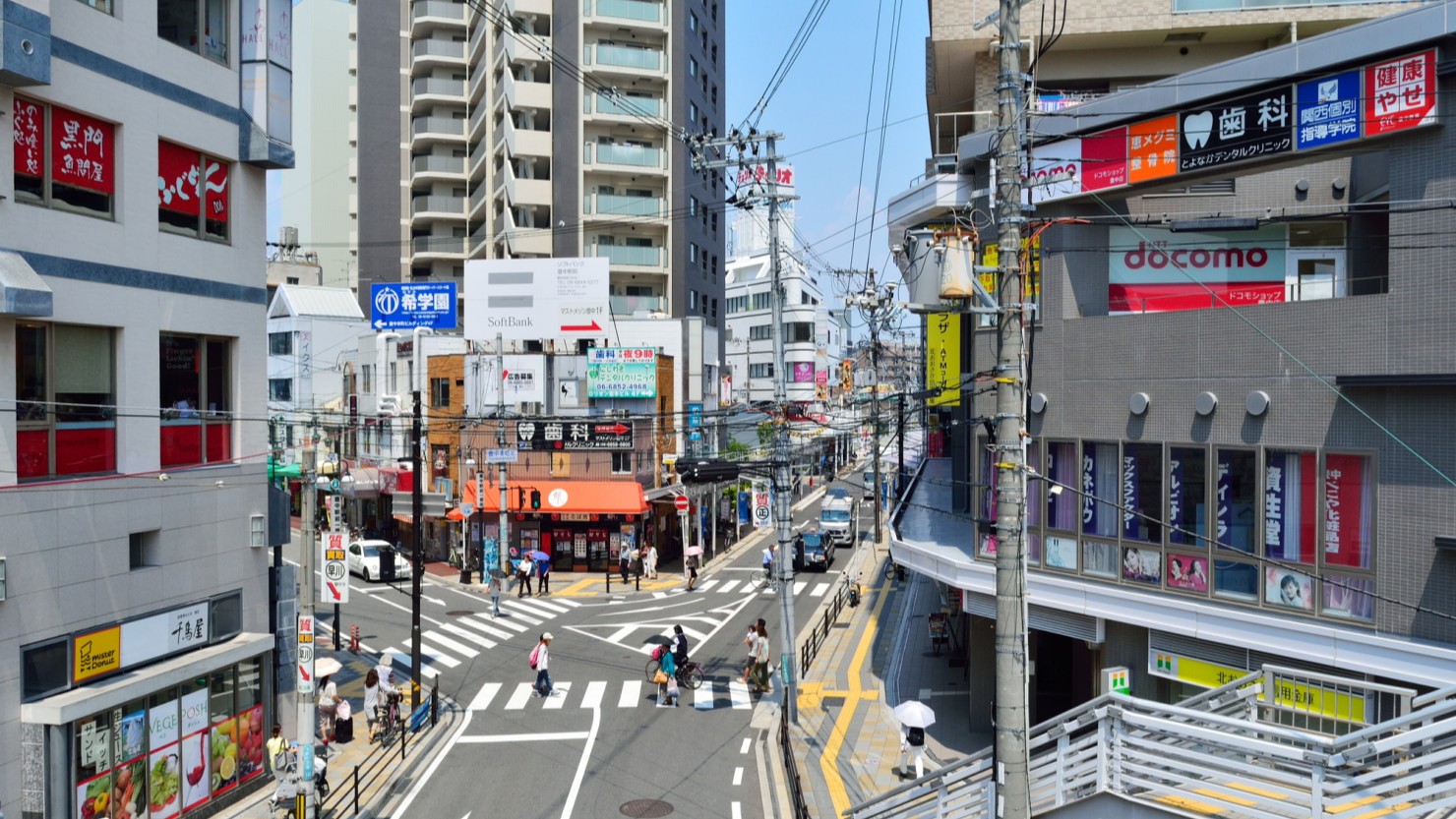 豊中市の街並み