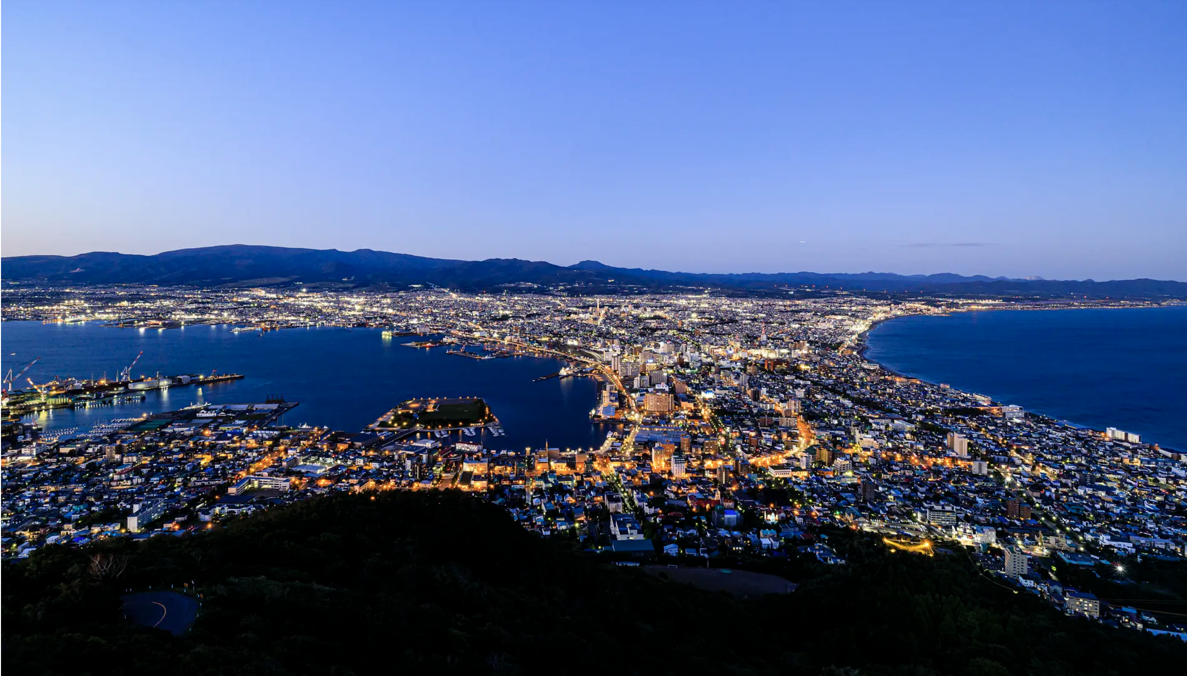 函館山展望台の夜景