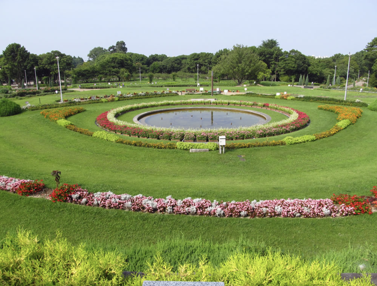 服部緑地の風景