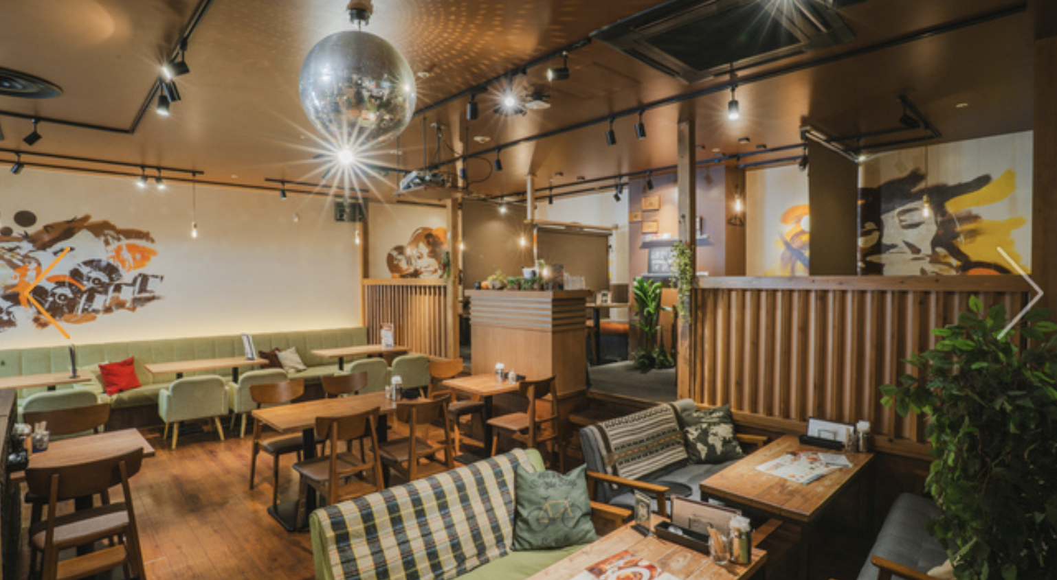 kawara cafe 内観