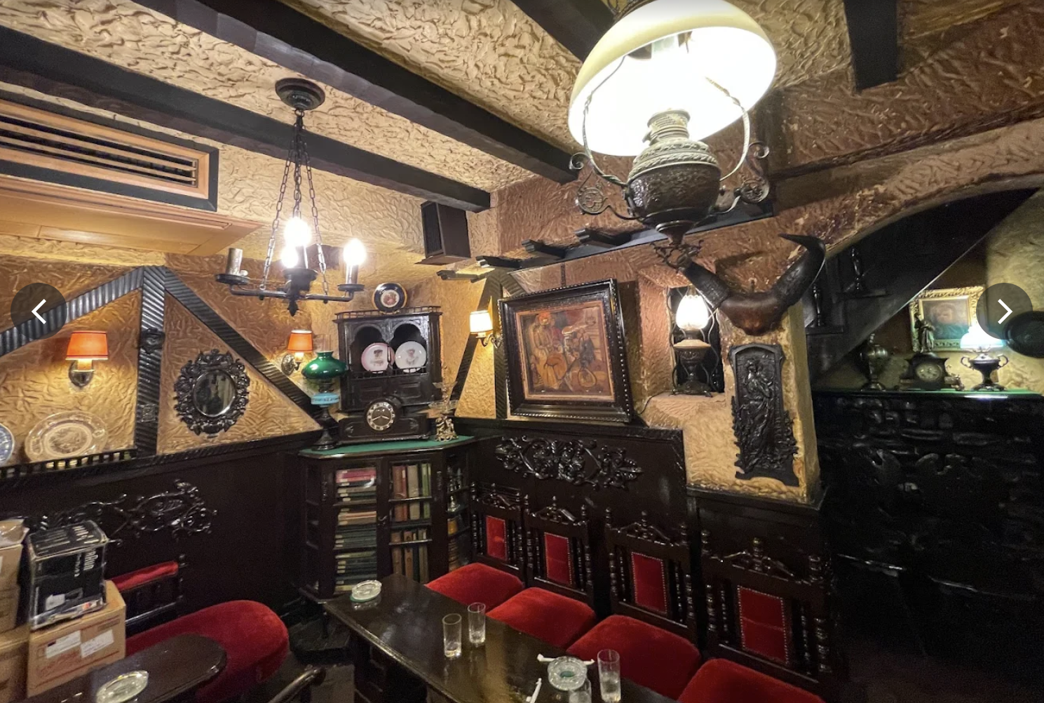 Salon de thé François 内観