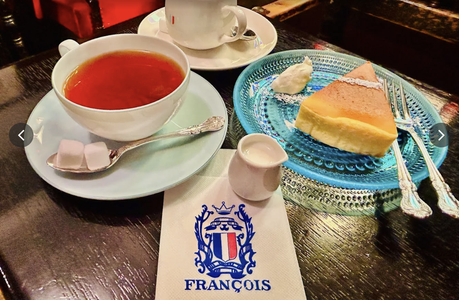 Salon de thé François 雰囲気