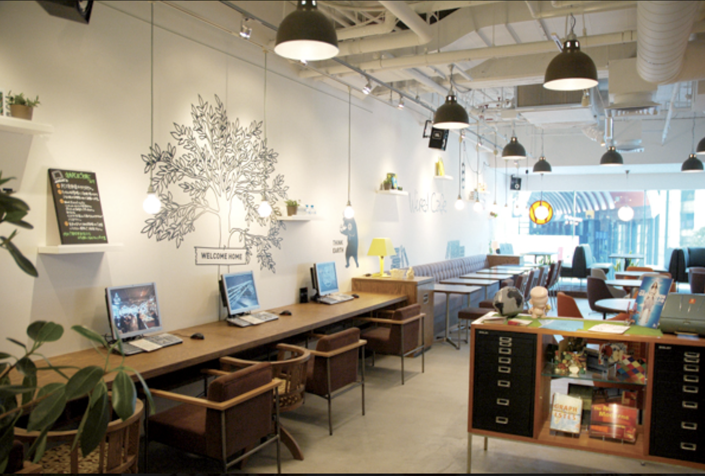 WIRED CAFE 雰囲気